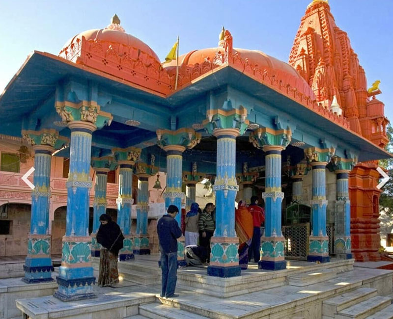 Why is the temple of Brahma Dev only in Pushkar?