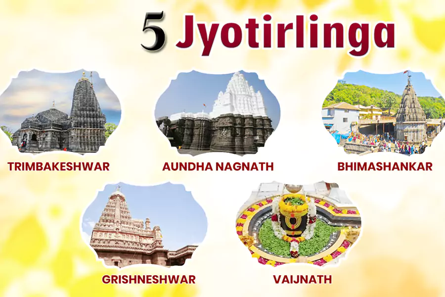 How many Jyotirlingas are there in Maharashtra?